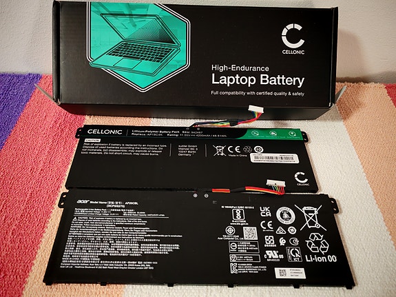 Acer chromebook 315 2 kpl akkuja