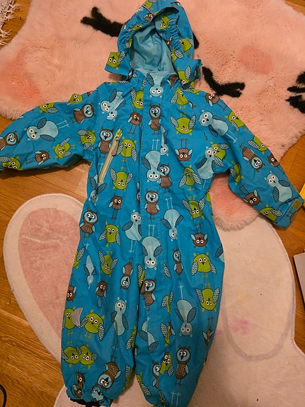 Välikausipuku turkoosi 86cm