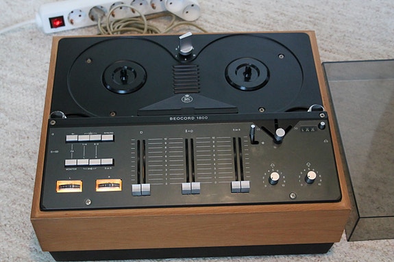 70-luku Bang & Olufsen kelanauhuri soitin Beocord 1800 B&O vintage vanha