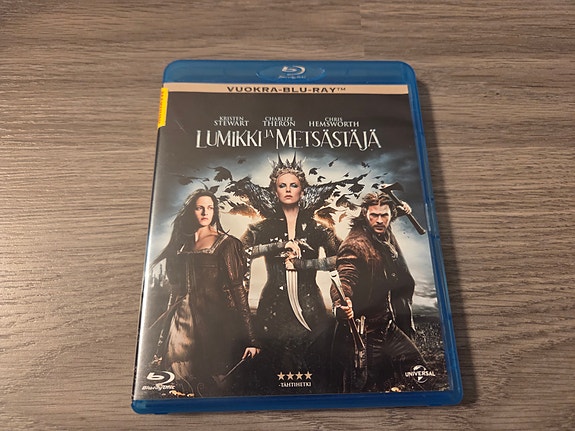 Lumikki ja metsästäjä bluray elokuva