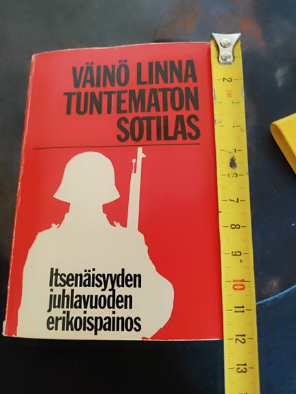 Väinö Linna Tuntematon sotilas erikoispainos