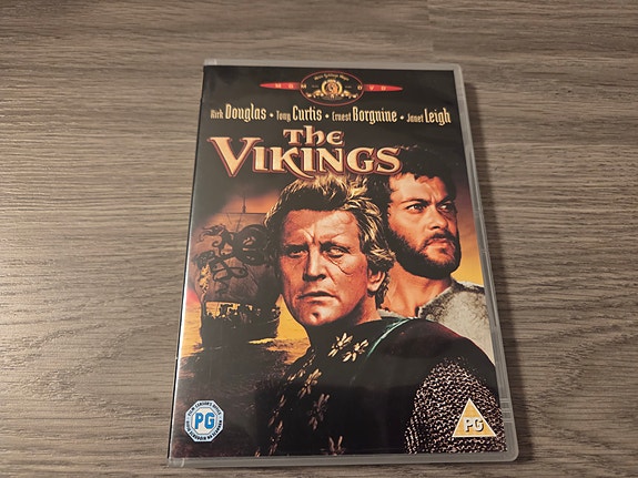 The Vikings (Viikingit) 1958 Kirk Douglas, Tony Curtis DVD elokuva
