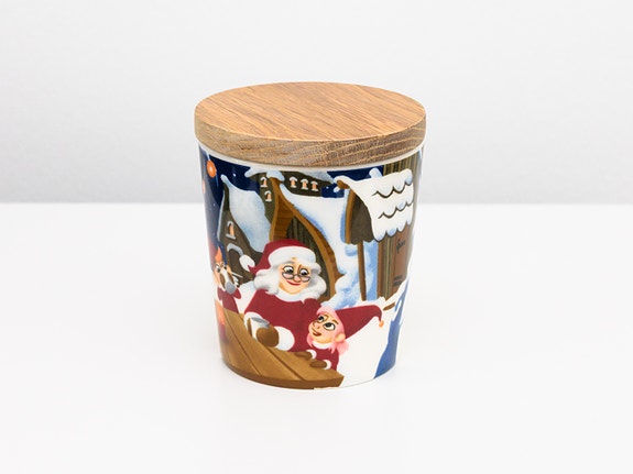Kannellinen purkki, Arabia, Santa Claus Foundation