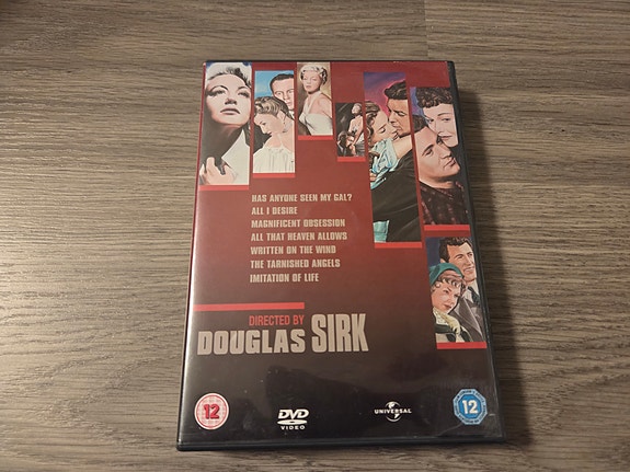Directed by Douglas Sirk 7 elokuvan DVD boksi 1952-1959