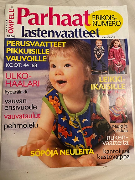 Oma Koti -lehti Parhaat lastenvaatteet erikoisnumero
