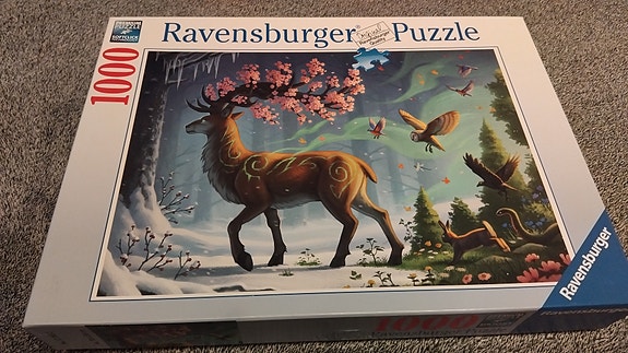 Ravensburger- palapeli 1000 palaa