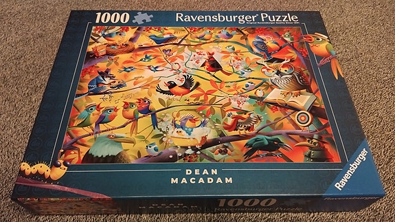 Ravensburger- palapeli 1000 palaa