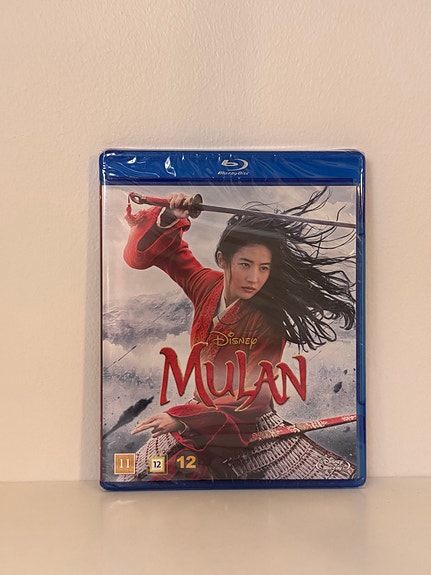 Disney Mulan Blu-ray-elokuva uusi