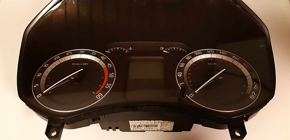 Skoda Octavia 2 Rs nopeusmittari