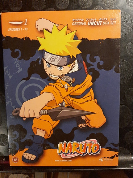 Naruto DVD-boksi