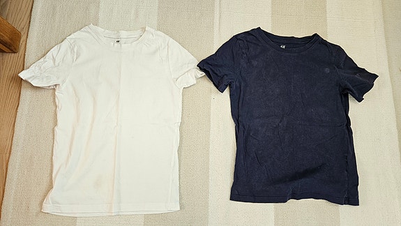 2 × t-paita 134/140 cm, yht. 3€ (Espoo)