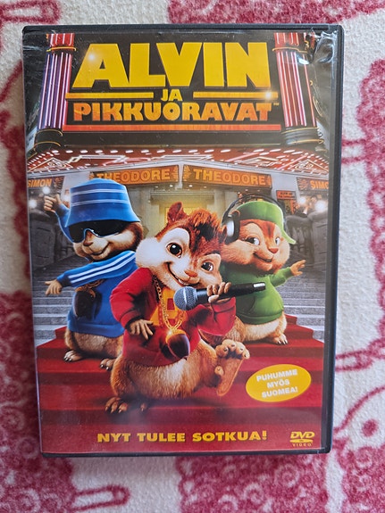 Alvin ja pikkuoravat DVD (Suomeksi puhuttu)