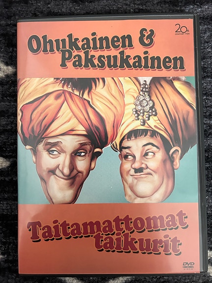 Ohukainen & Paksukainen Taitamattomat taikurit DVD