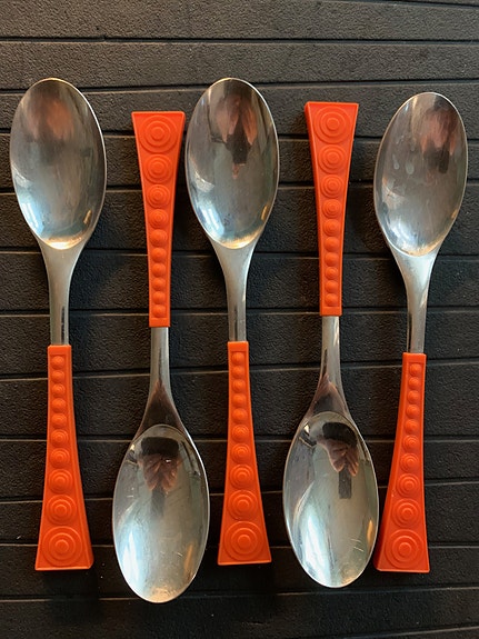 Hackman Colorina Oranssi Ruokalusikka 5kpl