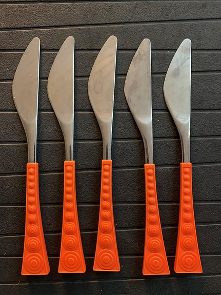 Hackman Colorina Oranssi Nanny Still Veitset 5kpl