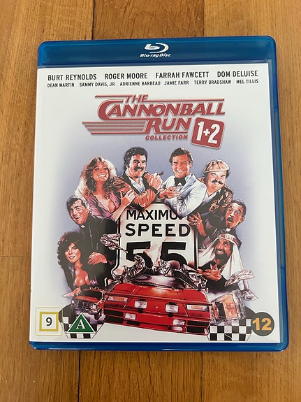 Cannonball Run 1+2 Blu-ray – Burt Reynolds, Roger Moore