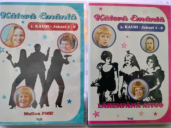 Kätevä Emäntä kaudet 1 & 3 dvd