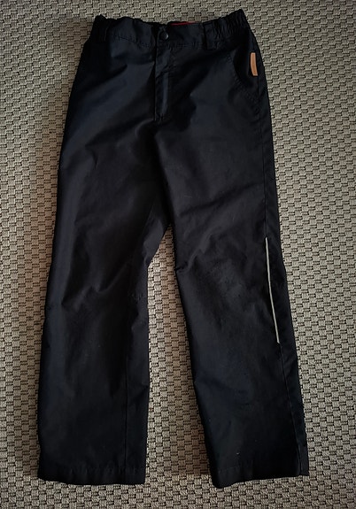 ReimaTEC mustat vk housut 140cm