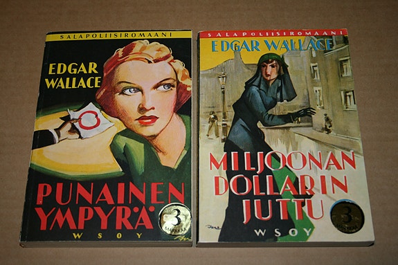Edgar Wallace: Punainen ympyrä/ miljoonan dollarin juttu