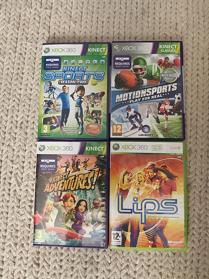 xbox kinect peli-paketti