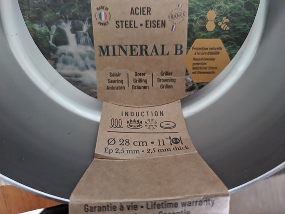 De Buyer Mineral B Element -paistokasari/paistinpannu