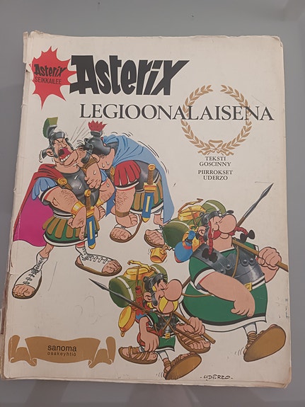 Asterix sarjakuva-albumit 3kpl