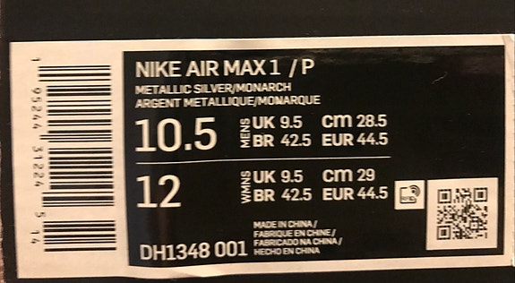 Nike Air Max 1 x Patta "Monarch"