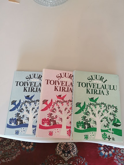 Toivelaulukirjat 1-3