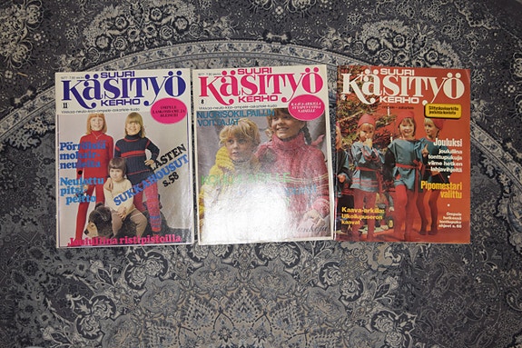 suuri käsityökerho lehti 3kpl