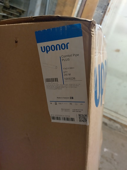 Uponor Comfort Pipe Plus putki