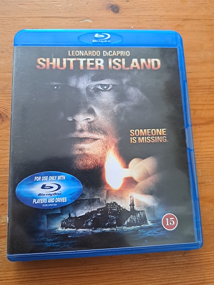 Shutter Island Blu-ray uudenveroinen 10€+6posti/nouto