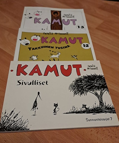 Kamut sarjakuva-albumit