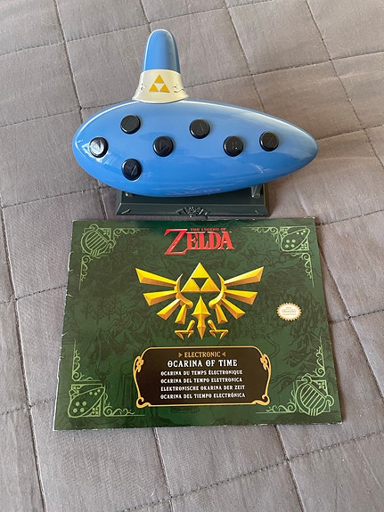 ThinkGeek The Legend of Zelda Ocarina of Time elektroninen okariina