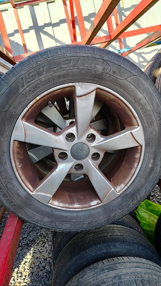 5X110 alumiinivanteet kesärenkailla