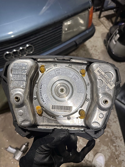 Mercedes-Benz w140 airbag myös kromi w210