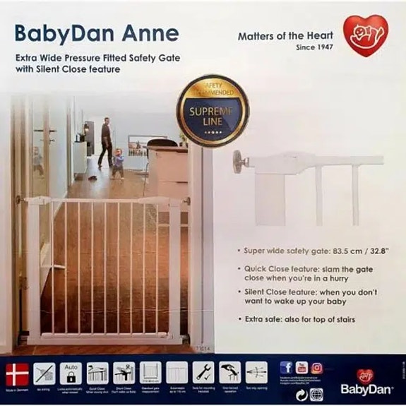 Turvaportti pingotettava Baby Dan Anne 83,5 – 90,3 cm 95,95 €