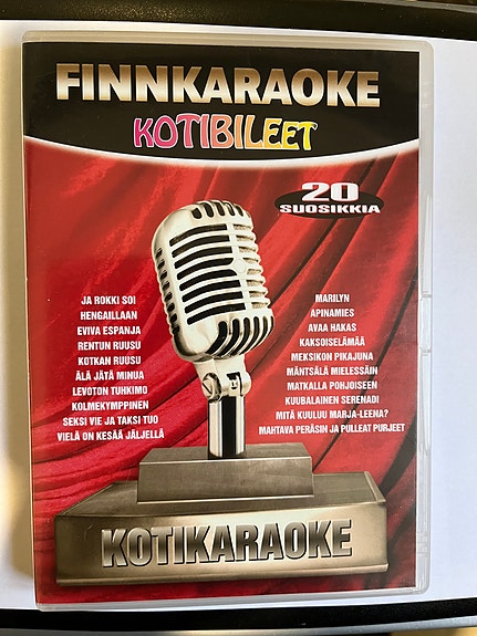 Finnkaraoke Kotibileet karaoke-dvd 20 suosikkia