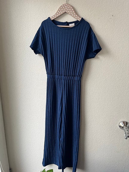Zara lasten jumpsuit sininen koko 134 puuvilla tytöt