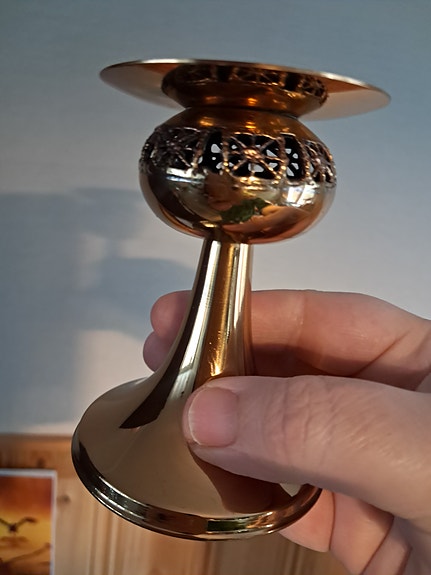 Sarpaneva pitsikynttilänjalka