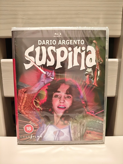 Suspiria BLU-RAY Cult Films Dario Argento (UUSI)