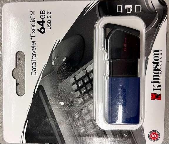 Kingston DataTraveler Exodia M USB-muistitikku 64 GB USB 3.2