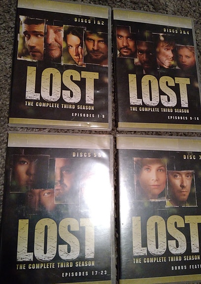 Lost, kausi 3 DVD:t