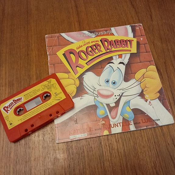 Musiikkisatu –Kuka viritti ansan, Roger Rabbit– kirja & kasetti