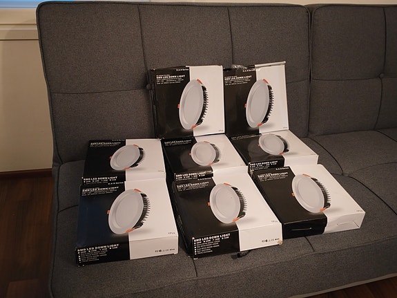 30w upotettava Led kattovalaisin