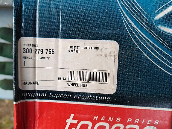 Uusi - Pyörännapa on Ford Transit -malleihin