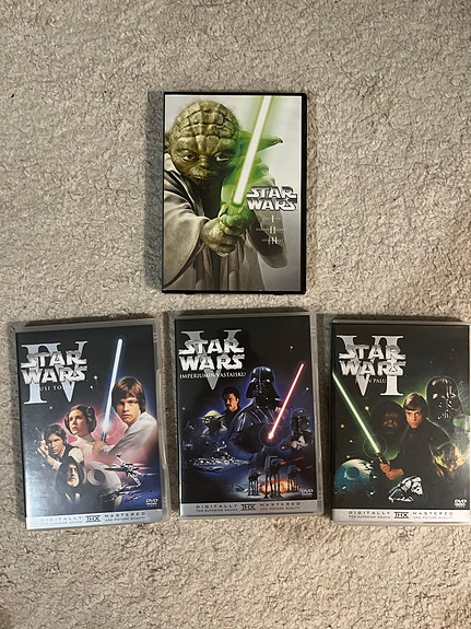 Star Wars elokuvat 1-6 DVD