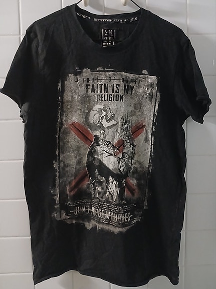 Rock-henkinen t-paita (M)