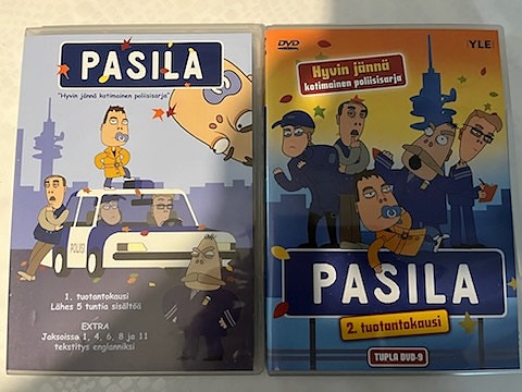 2 kpl Pasila DVD elokuvia
