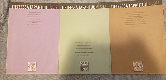 Tieteessä tapahtuu lehdet