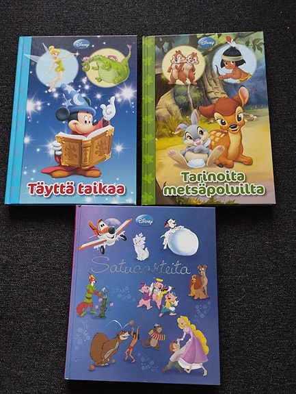 Uudet useamman sadun sisältävät Disney kirjat